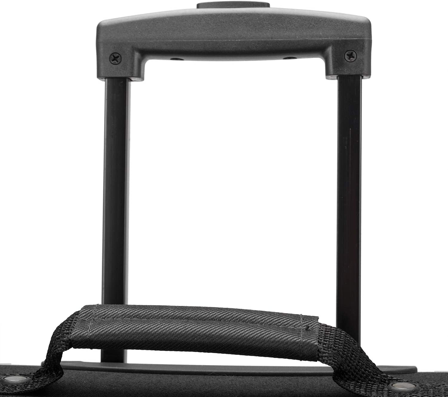 Aviron Bay Expandable Softside Luggage Set with Spinner Wheels, Black, 3 Piece (22/26/30)