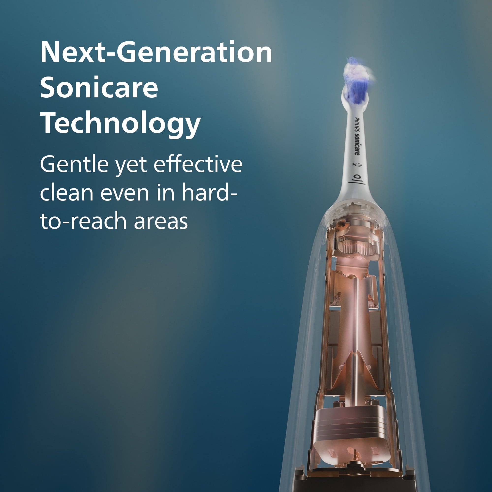 7100 Series Electric Toothbrush - Next-Generation Technology, Pressure Sensor, 12 Brushing Settings, Smartimer, Brushpacer, 21-Day Runtime, Travel Case, Black, HX7421/06