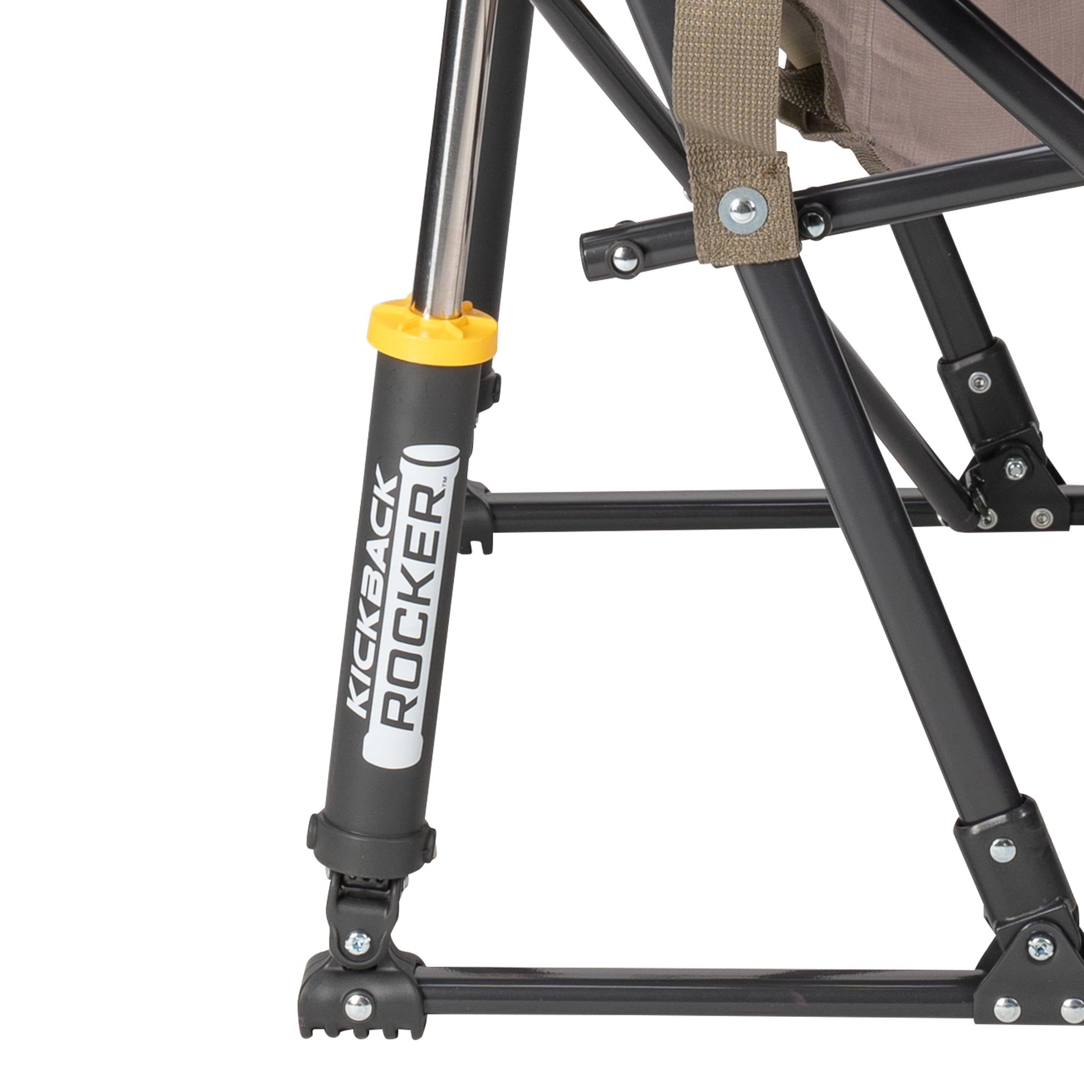 Kickback Rocker Foldable Rocking Camp Chair, Aged Fatigue