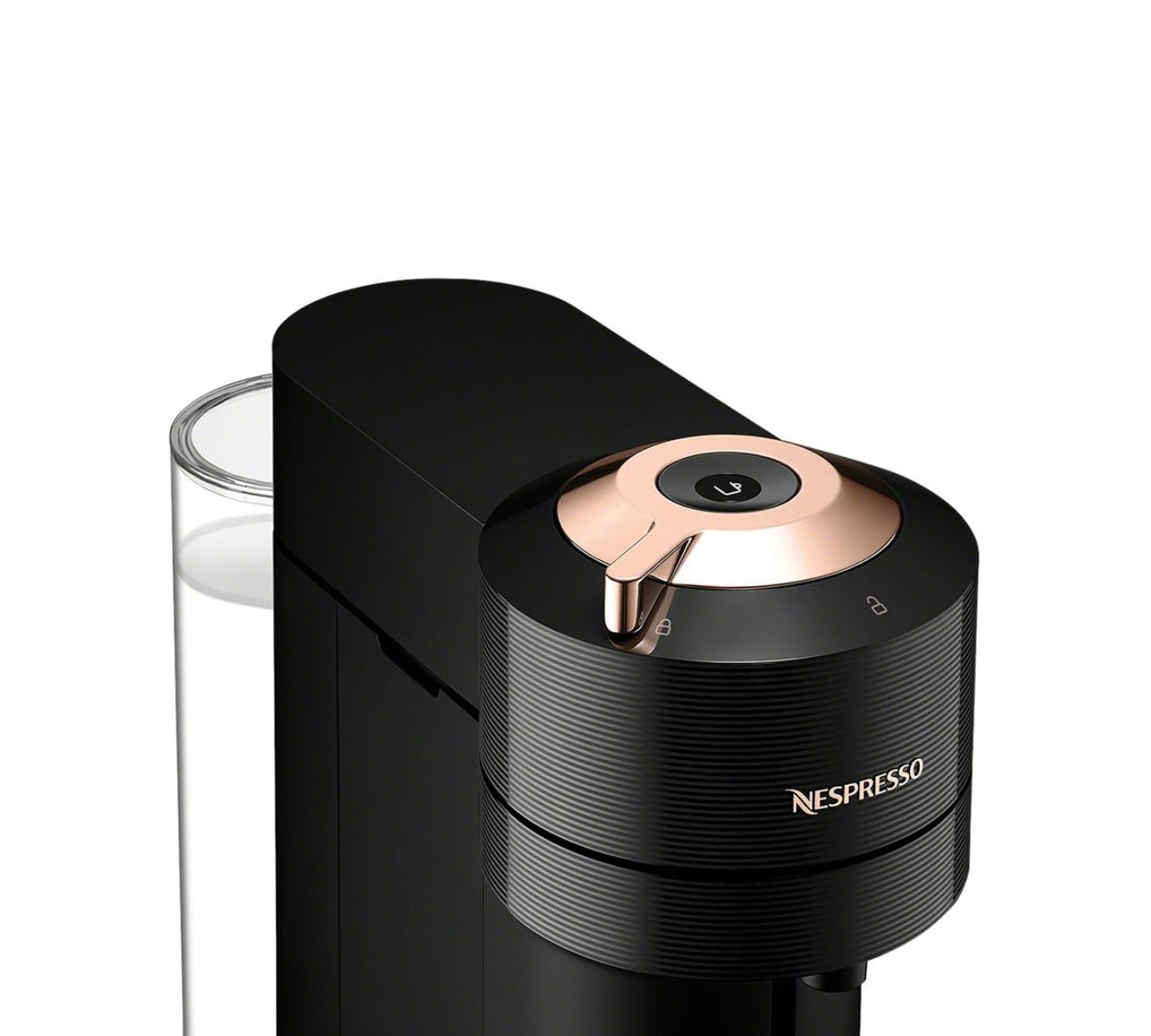 Vertuo Next Premium Coffee and Espresso Machine in Black Rose Gold
