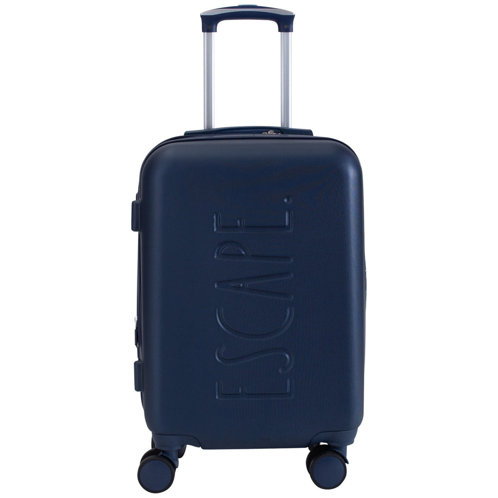 3 Piece Expandable Rolling Luggage Set in White
