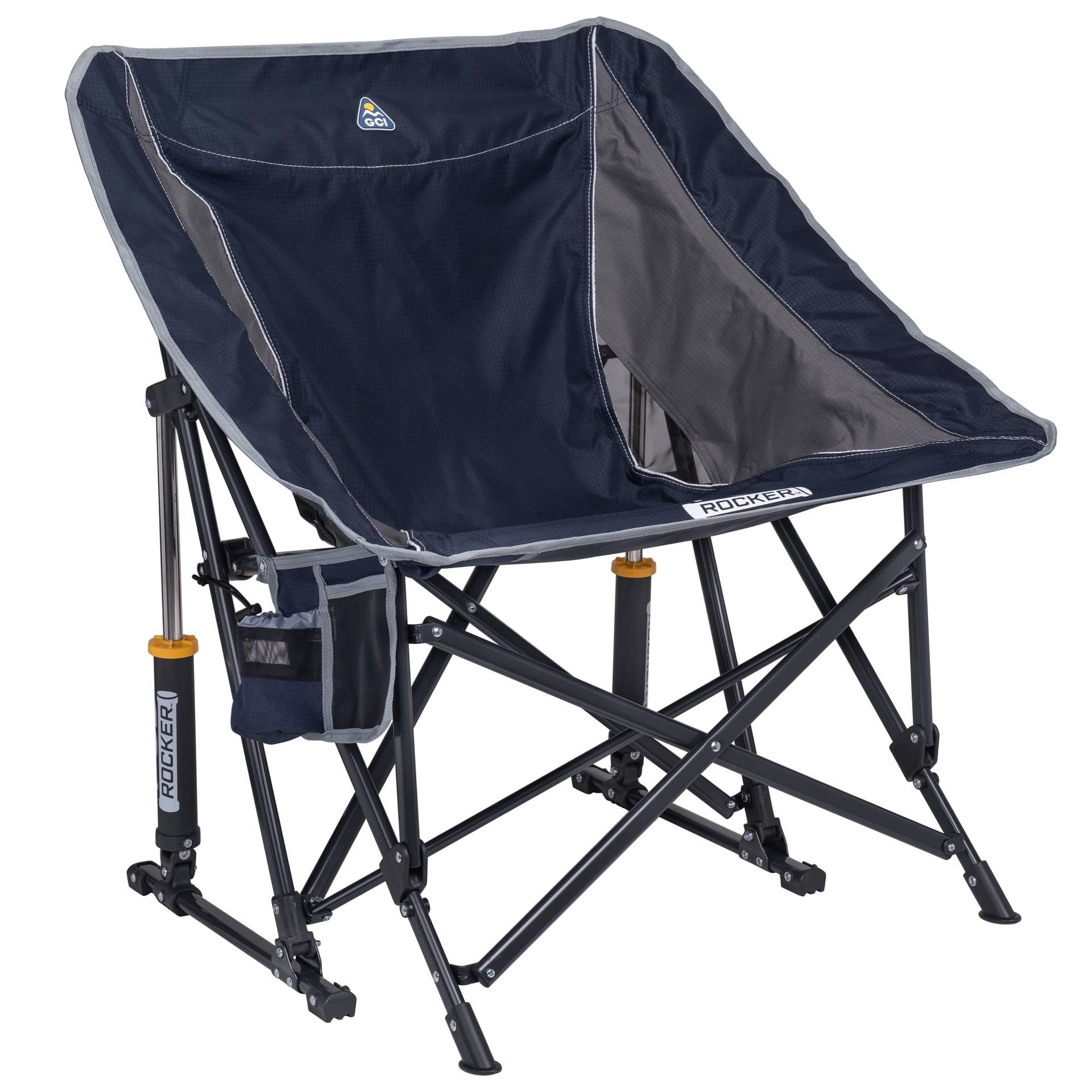 Pod Rocker Foldable Rocking Camp Chair, Black