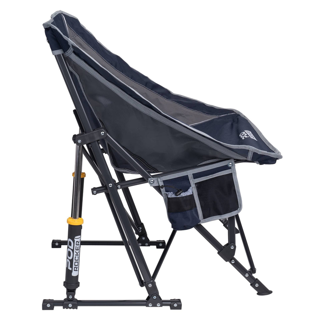 Pod Rocker Foldable Rocking Camp Chair, Black