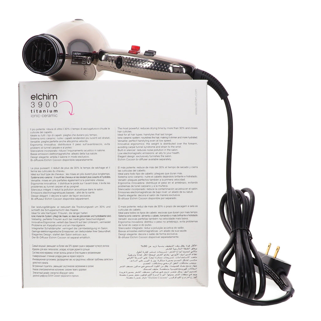 3900 Healthy Ionic Hair Dryer Titanium