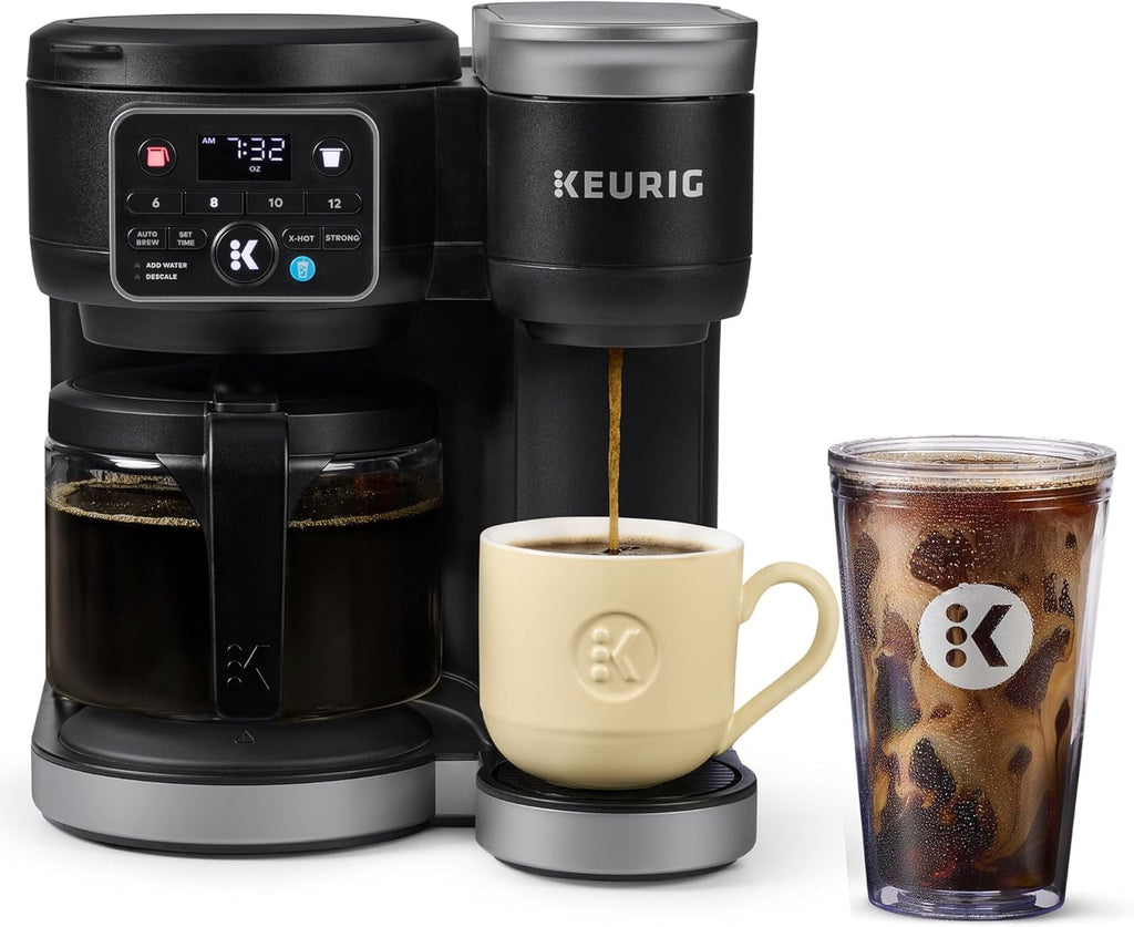 K-Duo Gen 2 Hot &amp; Iced Single Serve &amp; Carafe Coffee Maker