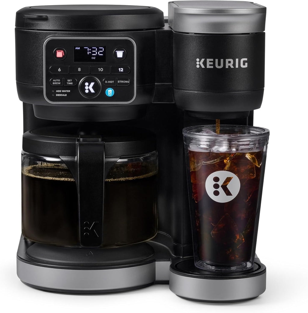 K-Duo Gen 2 Hot &amp; Iced Single Serve &amp; Carafe Coffee Maker