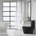One Piece Elongated Toilet Dual Vortex Flush 1.1/1.6 gpf with 10" Rough-In, Matte Black