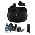 Studio Buds+ Noise Canceling True Wireless In-Ear Headphones (Black and Gold) Bundle with Accessories