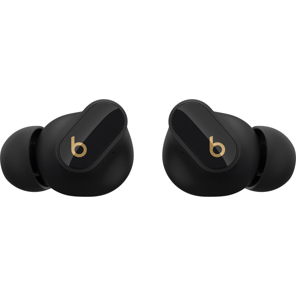 Studio Buds+ Noise Canceling True Wireless In-Ear Headphones (Black and Gold) Bundle with Accessories