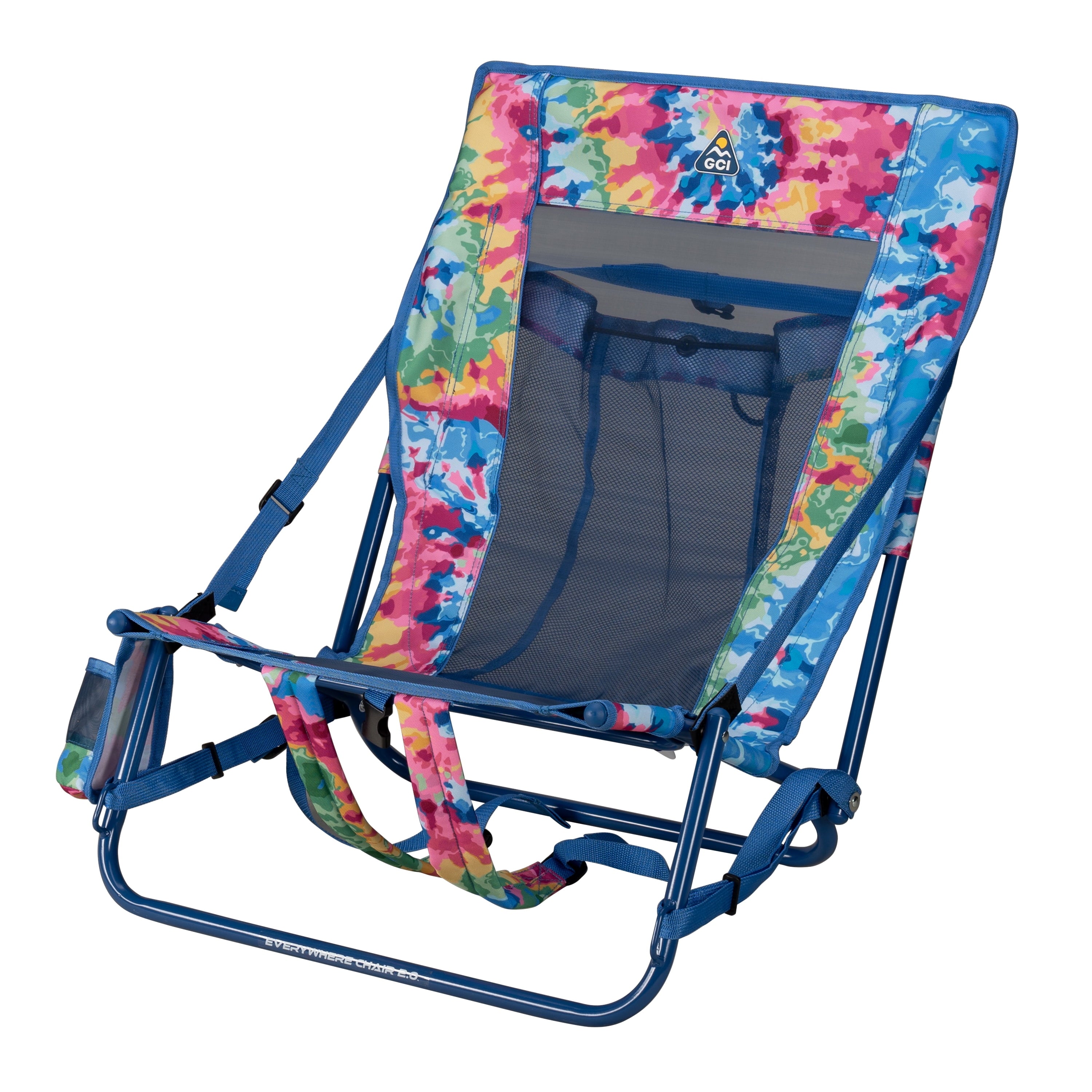 Everywhere Chair 2 Lightweight Low Profile Adjustable Seat, Dark Charcoal