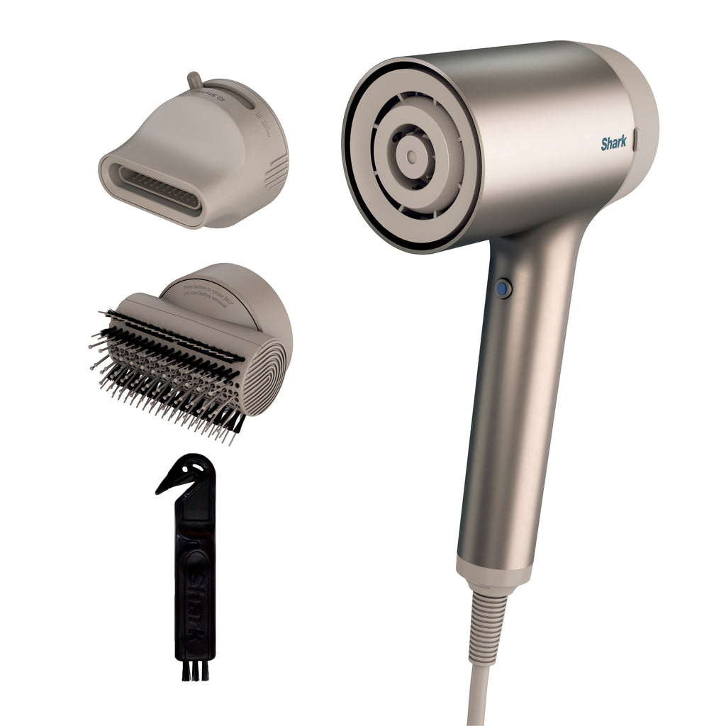 HyperAIR Ionic Hair Dryer with IQ 2-in-1 Concentrator &amp; Styling Brush Attachments, HD112