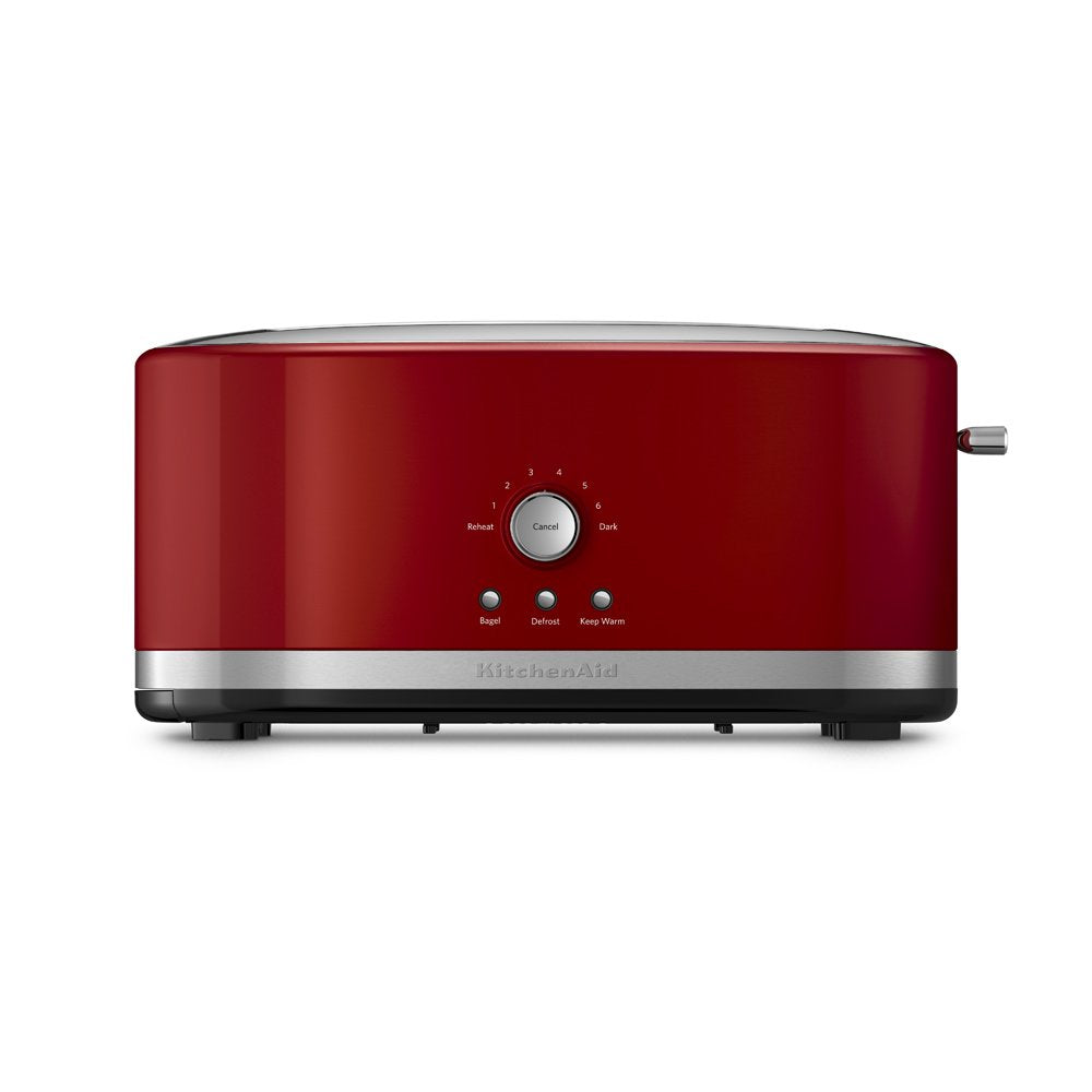 4-Slice Toaster, Empire Red with High Lift Lever, 7 Shade Settings