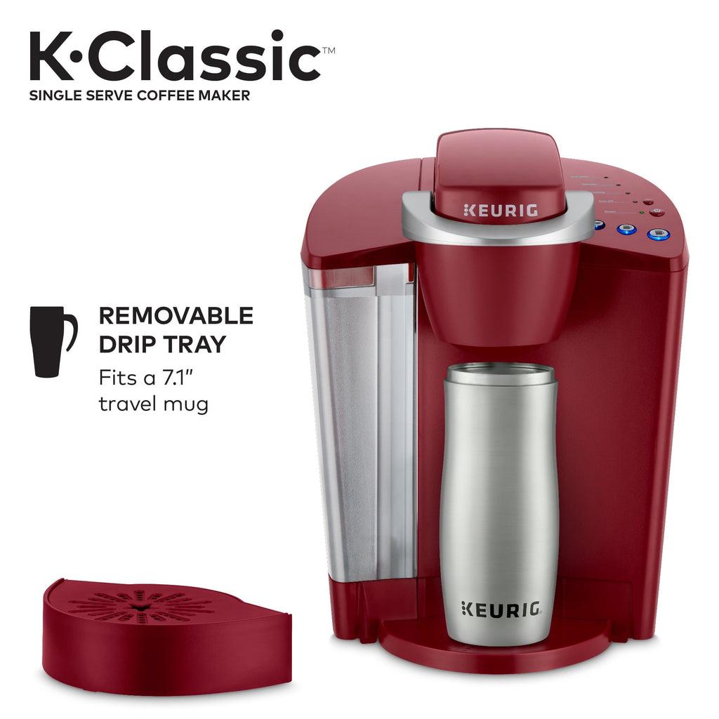 K-Classic Single Serve K-Cup Pod Coffee Maker, Black