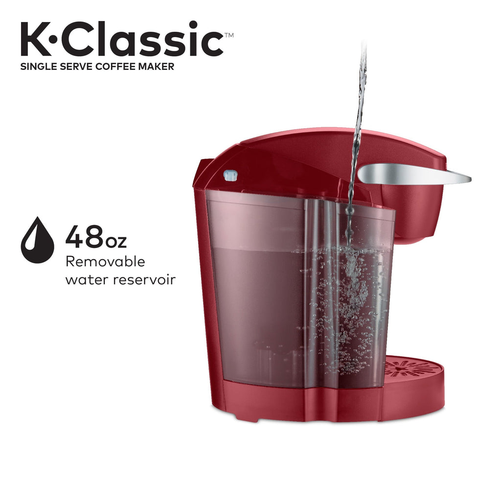 K-Classic Single Serve K-Cup Pod Coffee Maker, Black