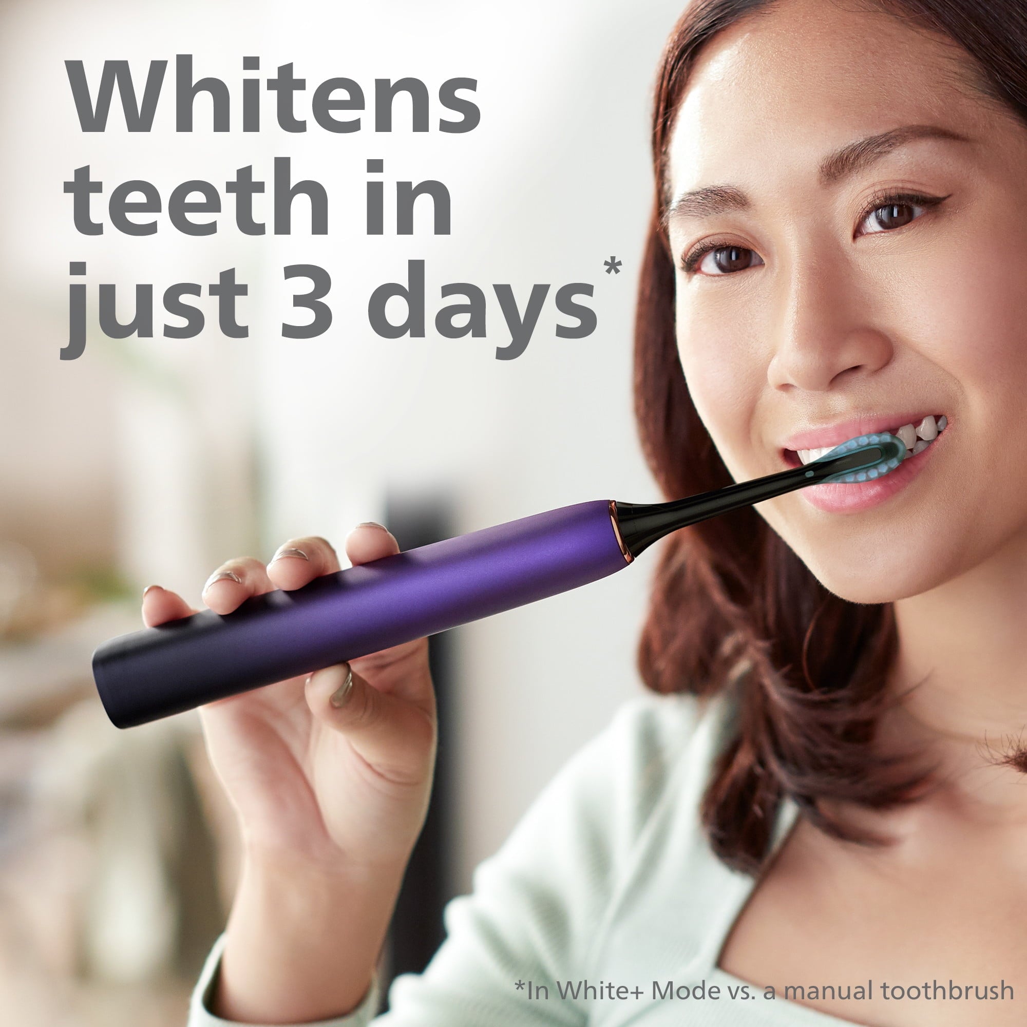 9000 Special Edition Rechargeable Toothbrush, Black/Purple HX9911/91
