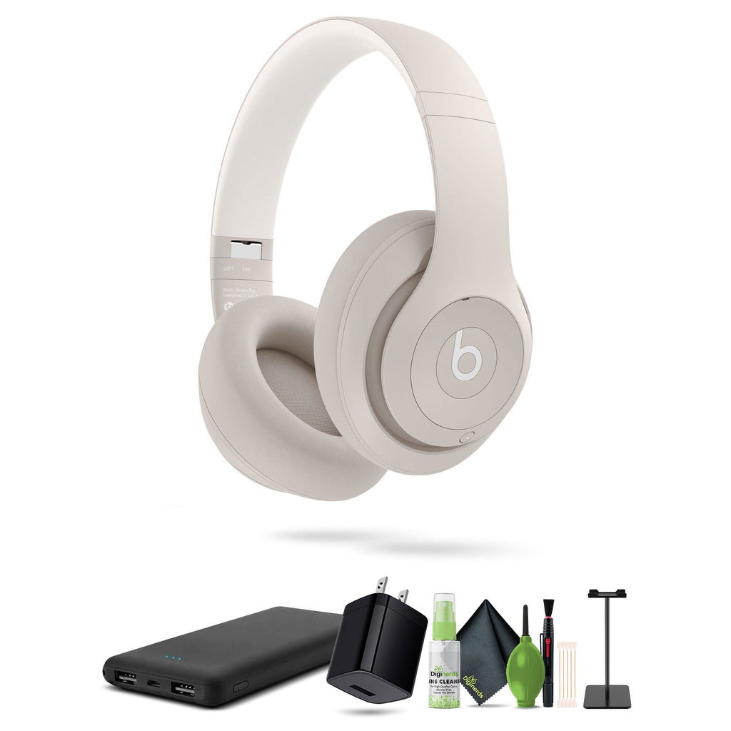 Studio Pro Wireless Over-Ear Headphones (Navy) Bundle