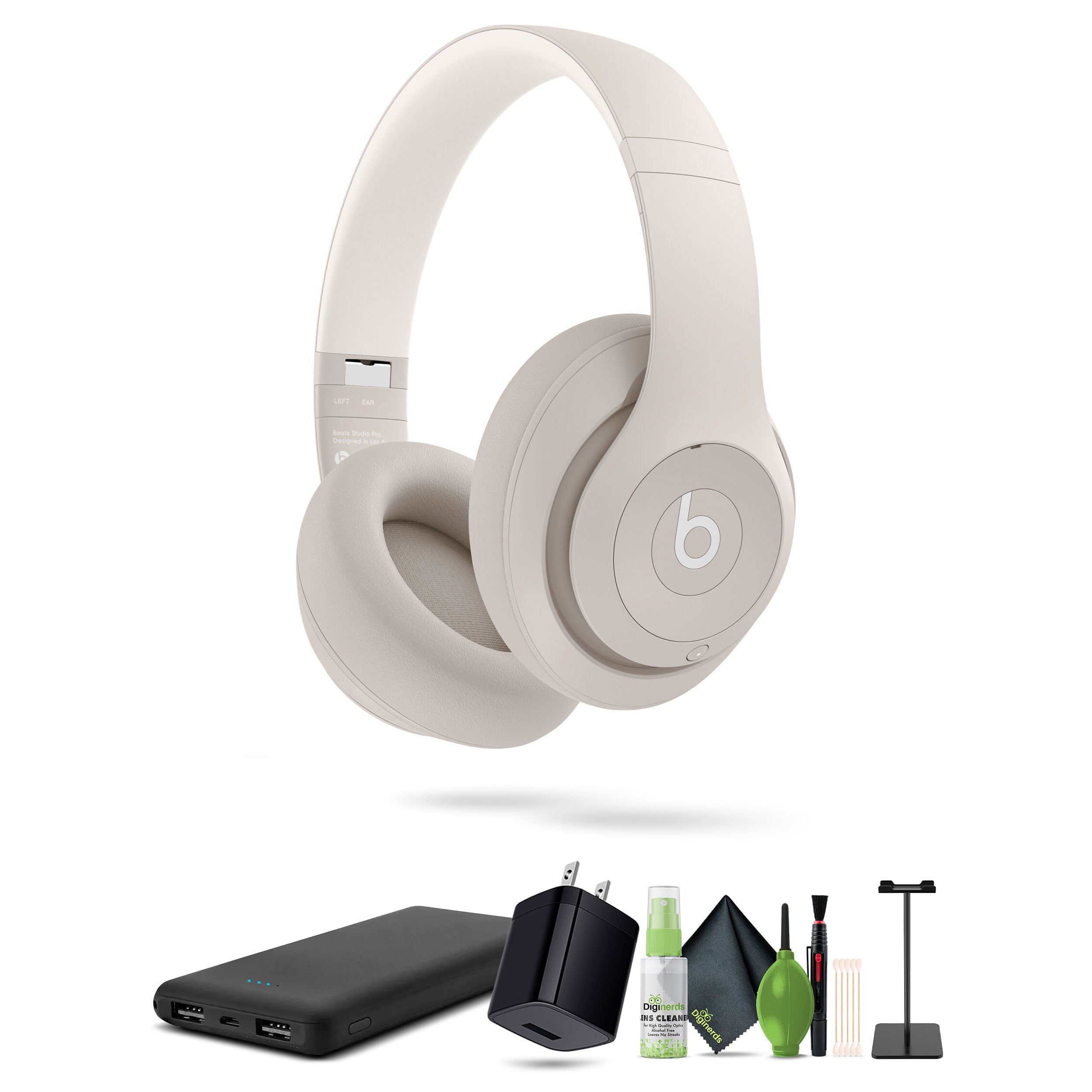 Studio Pro Wireless Over-Ear Headphones (Navy) Bundle