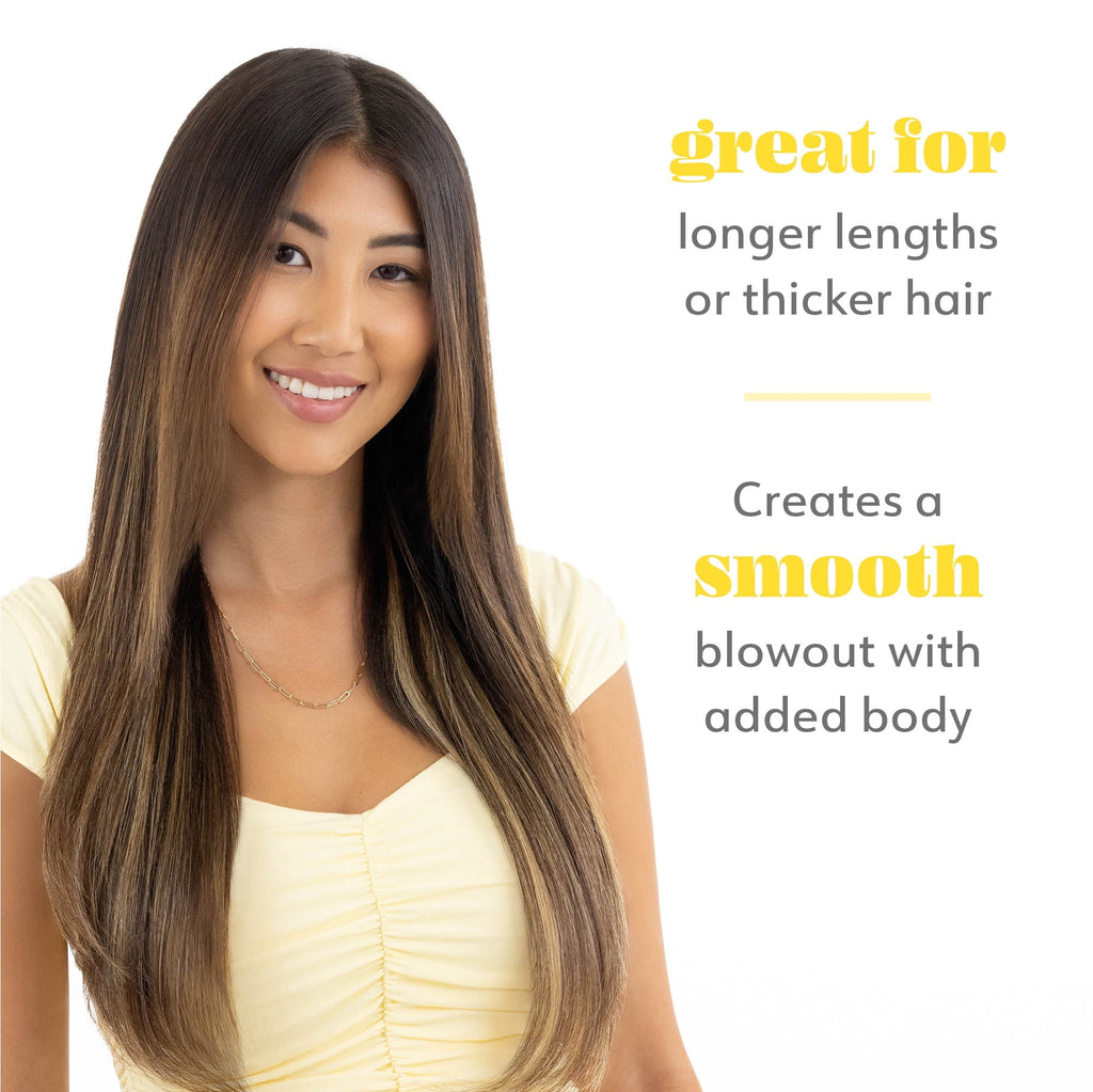 The Smooth Shot Paddle Brush Blow-Dryer Hair Brush