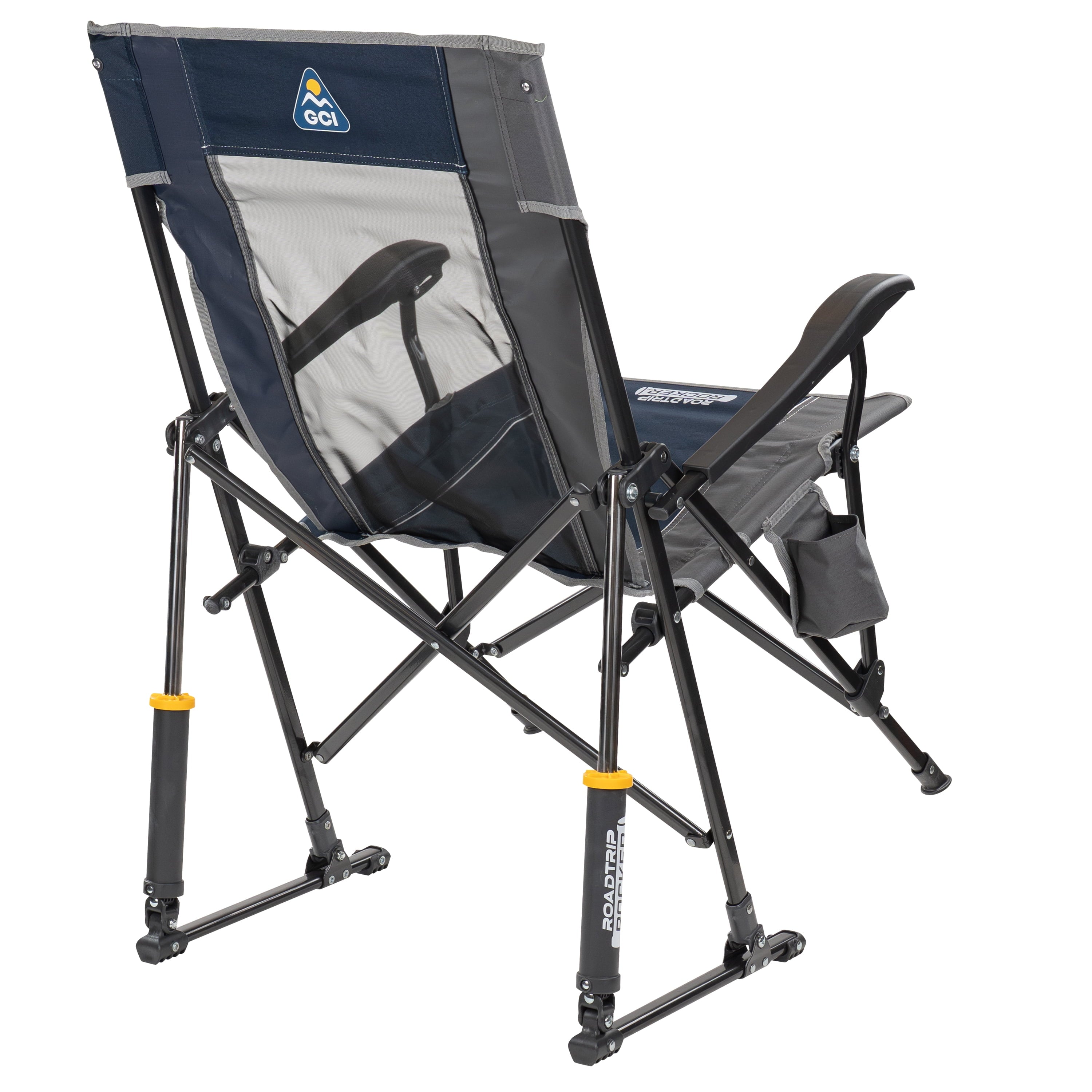 RoadTrip Rocker Foldable Rocking Camp Chair, Indigo