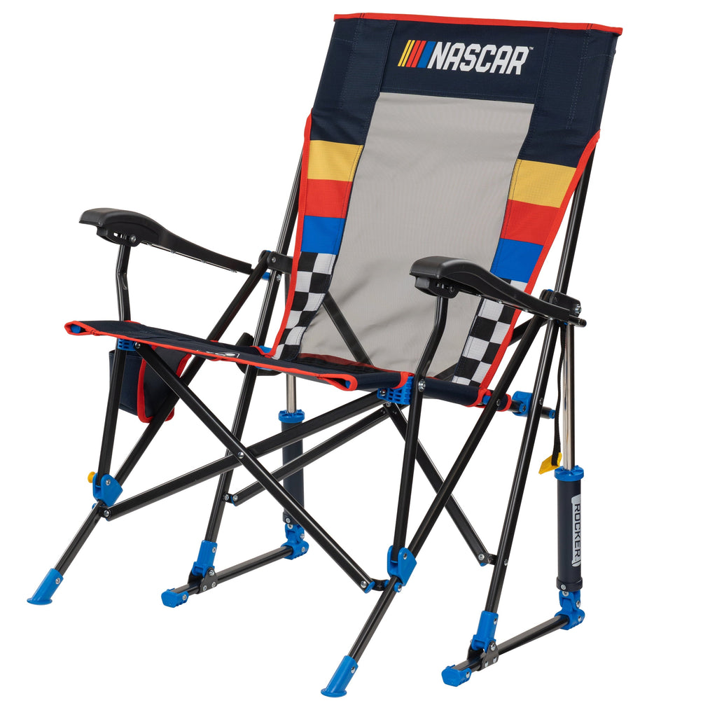 RoadTrip Rocker Foldable Rocking Camp Chair, Indigo