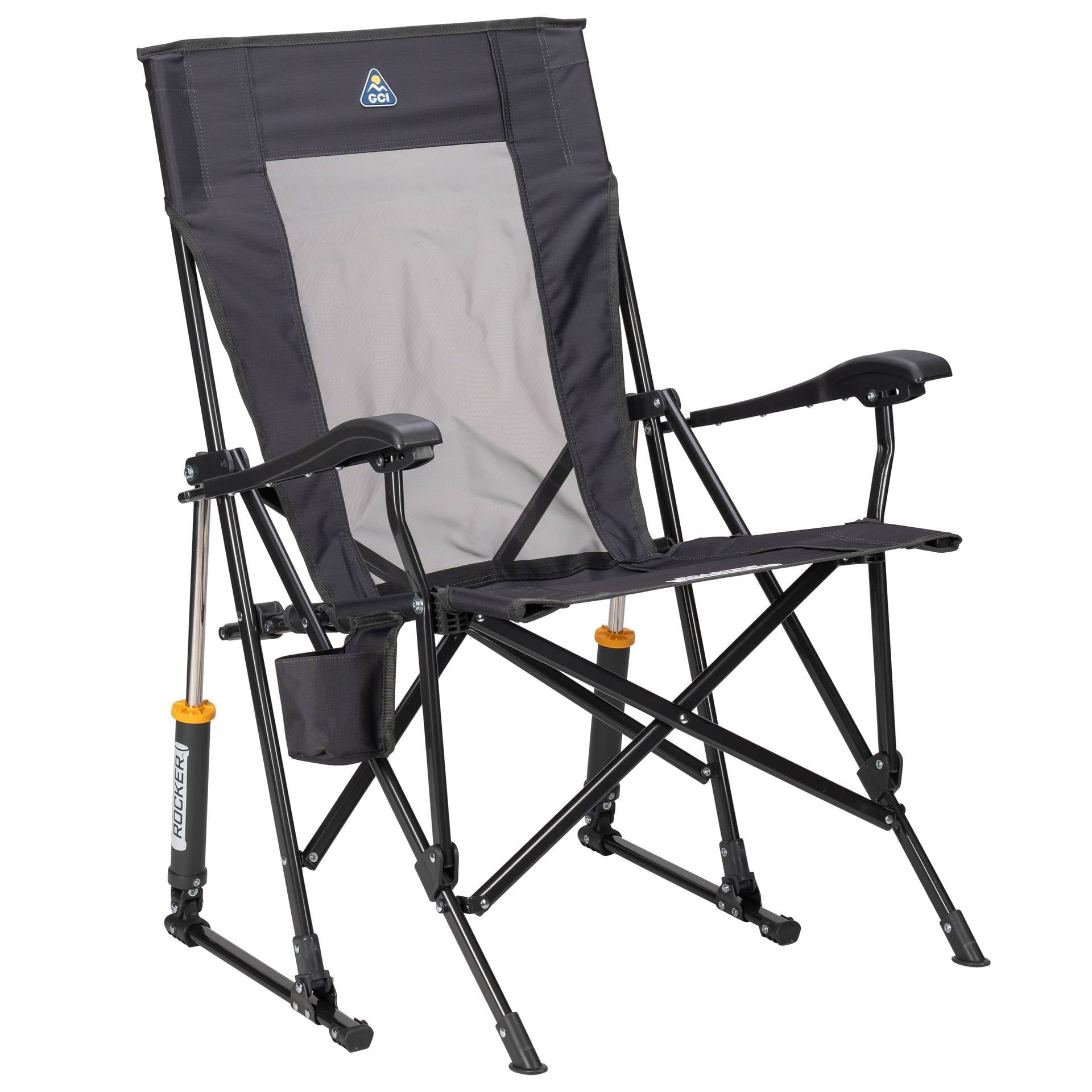 RoadTrip Rocker Foldable Rocking Camp Chair, Indigo