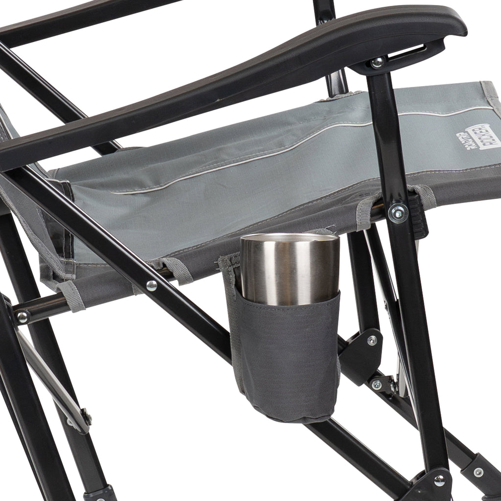 RoadTrip Rocker Foldable Rocking Camp Chair, Indigo