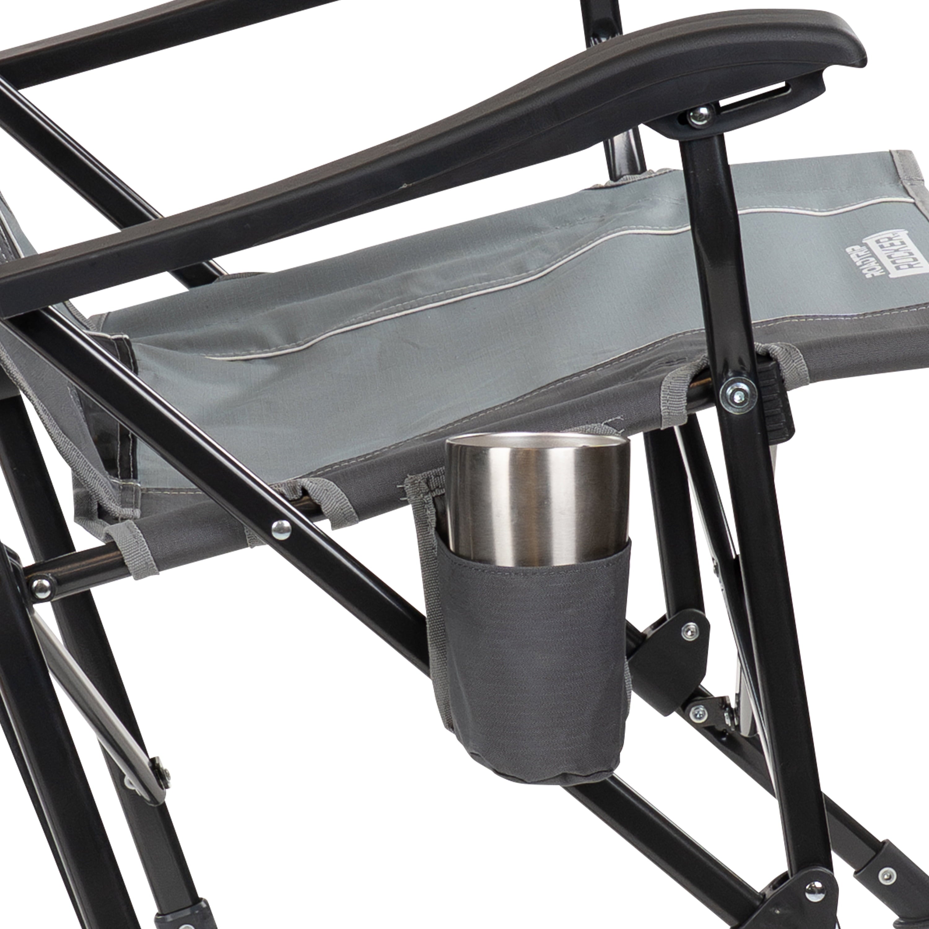 RoadTrip Rocker Foldable Rocking Camp Chair, Indigo