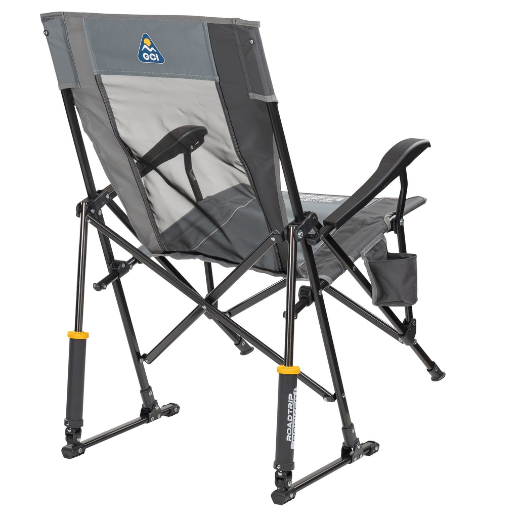 RoadTrip Rocker Foldable Rocking Camp Chair, Indigo
