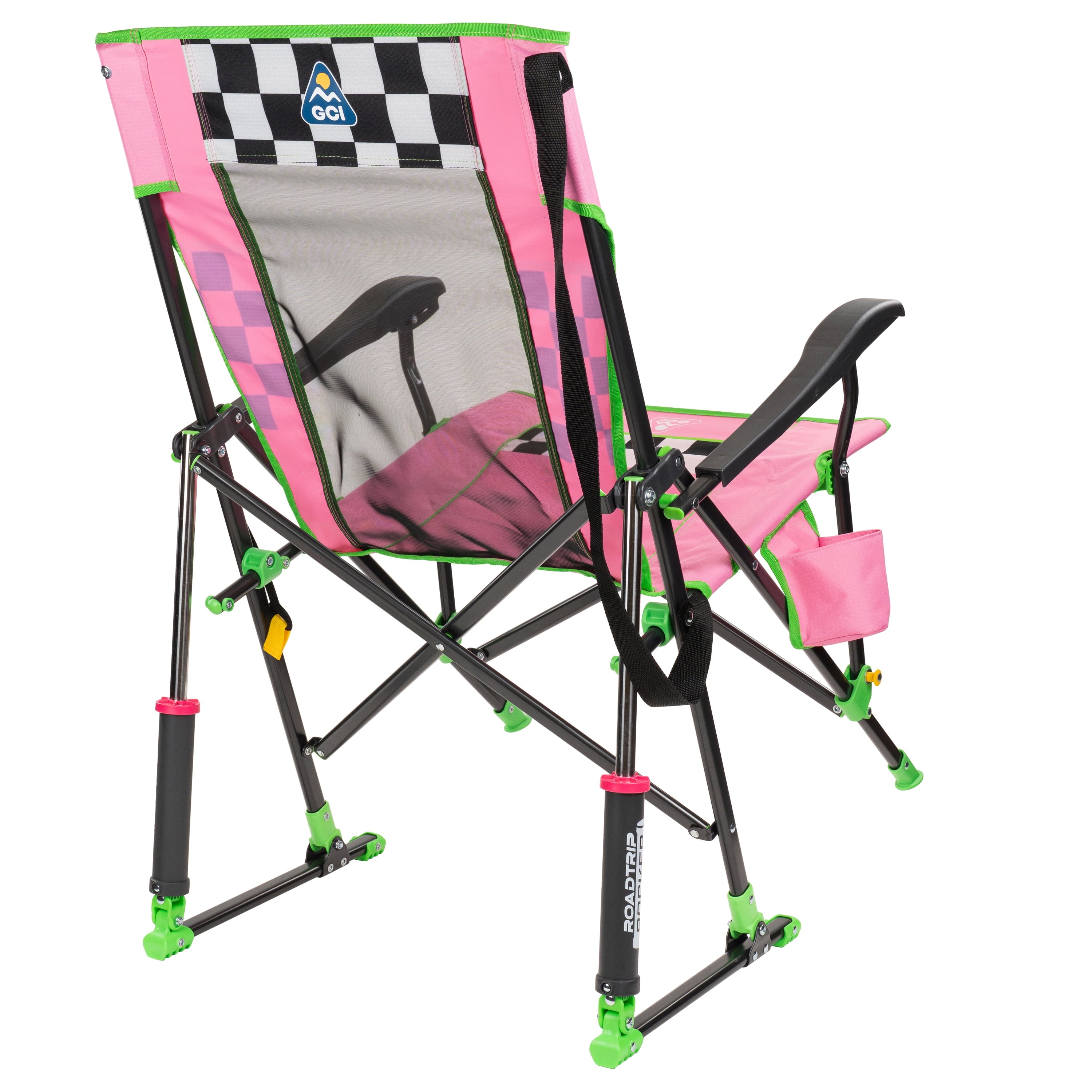 RoadTrip Rocker Foldable Rocking Camp Chair, Indigo