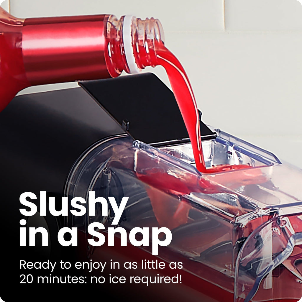 Slush-Ease 68 oz. Slushy Maker with Customizable Thickness - Black