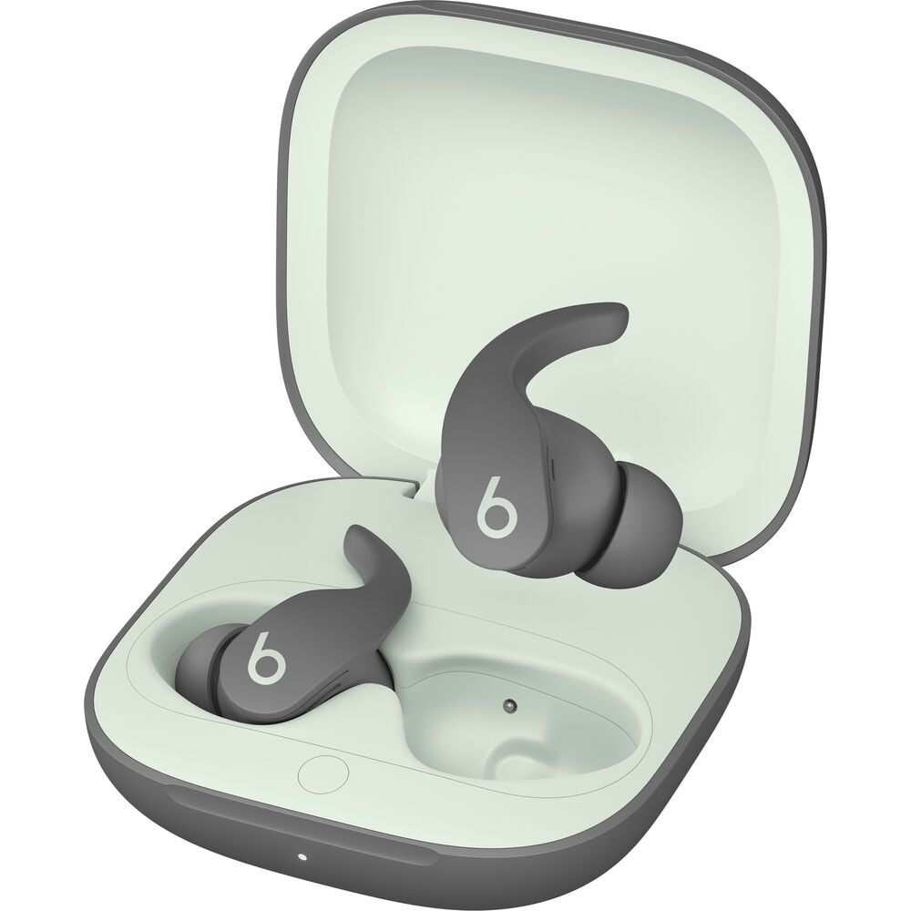 Fit Pro Noise-Canceling True Wireless In-Ear Headphones (Grey) Bundle + Accessories