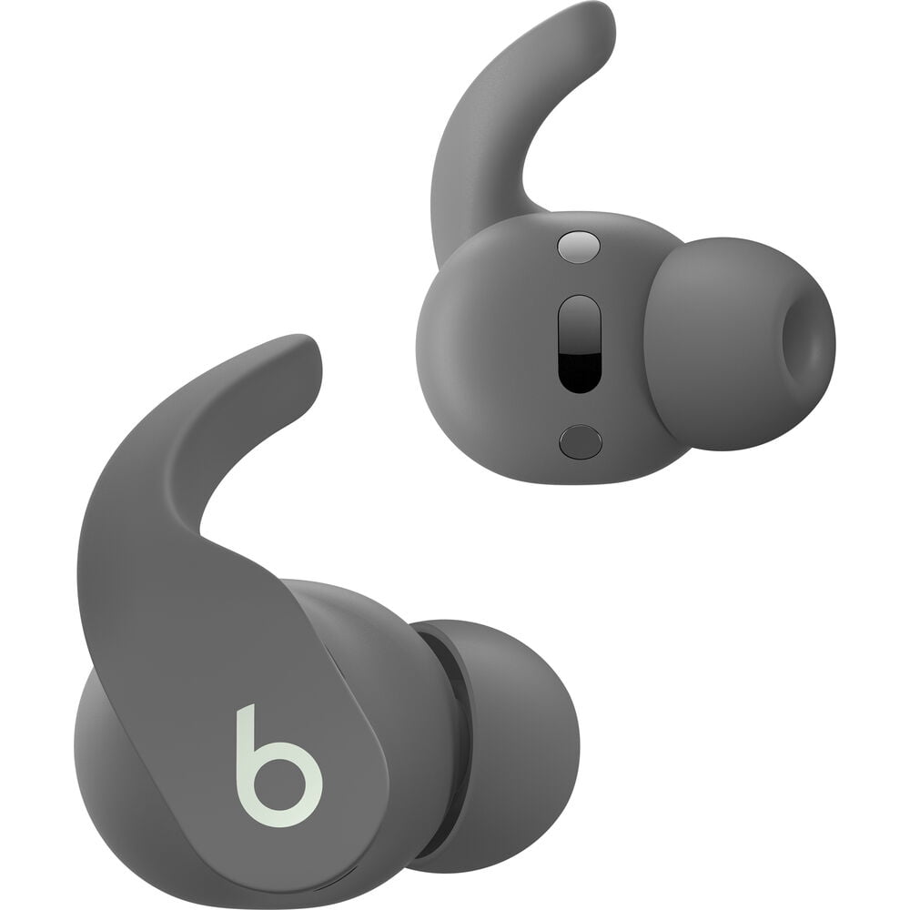 Fit Pro Noise-Canceling True Wireless In-Ear Headphones (Grey) Bundle + Accessories