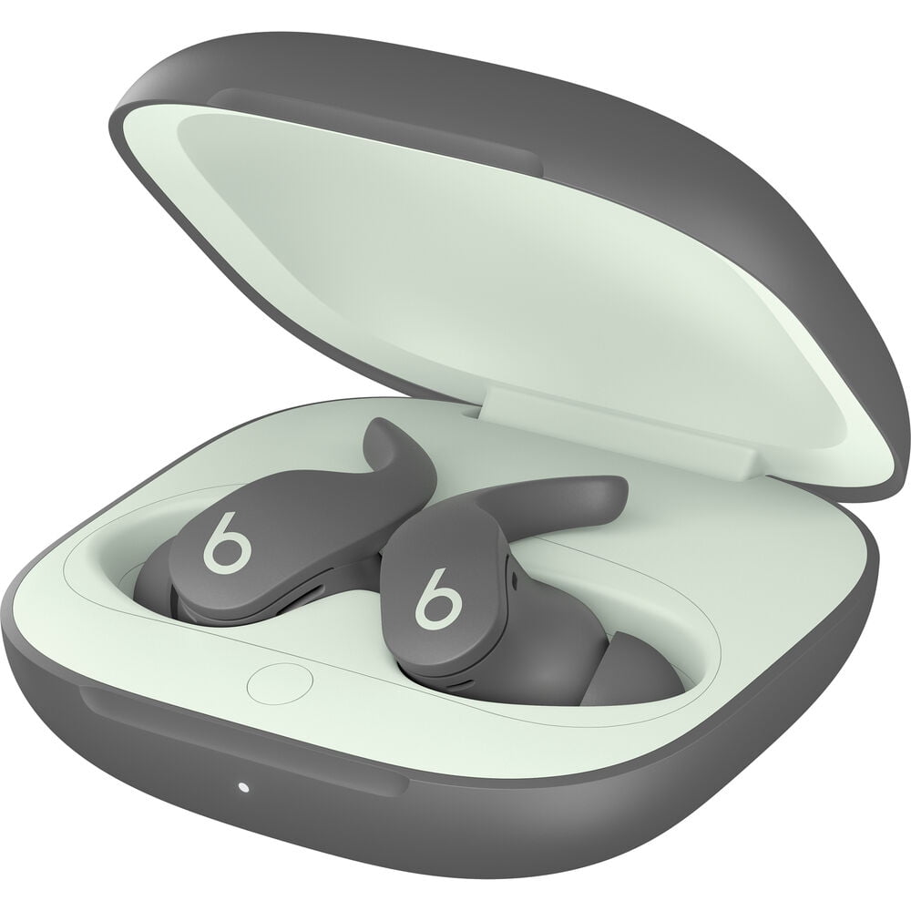 Fit Pro Noise-Canceling True Wireless In-Ear Headphones (Grey) Bundle + Accessories