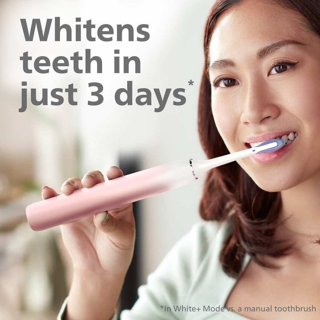 9000 Special Edition Rechargeable Toothbrush, Pink White, HX9911/90