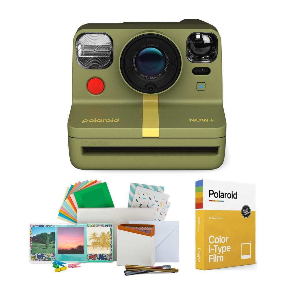 Now+ Instant Camera Generation 2 (Green) w/Film Kit &amp; Color InstantFilm