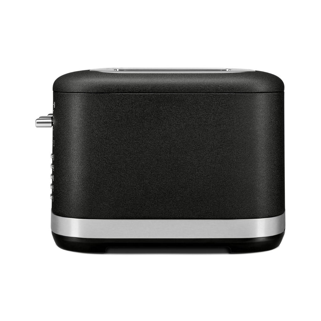 4 Slice Metal Toaster | Cast Iron Black