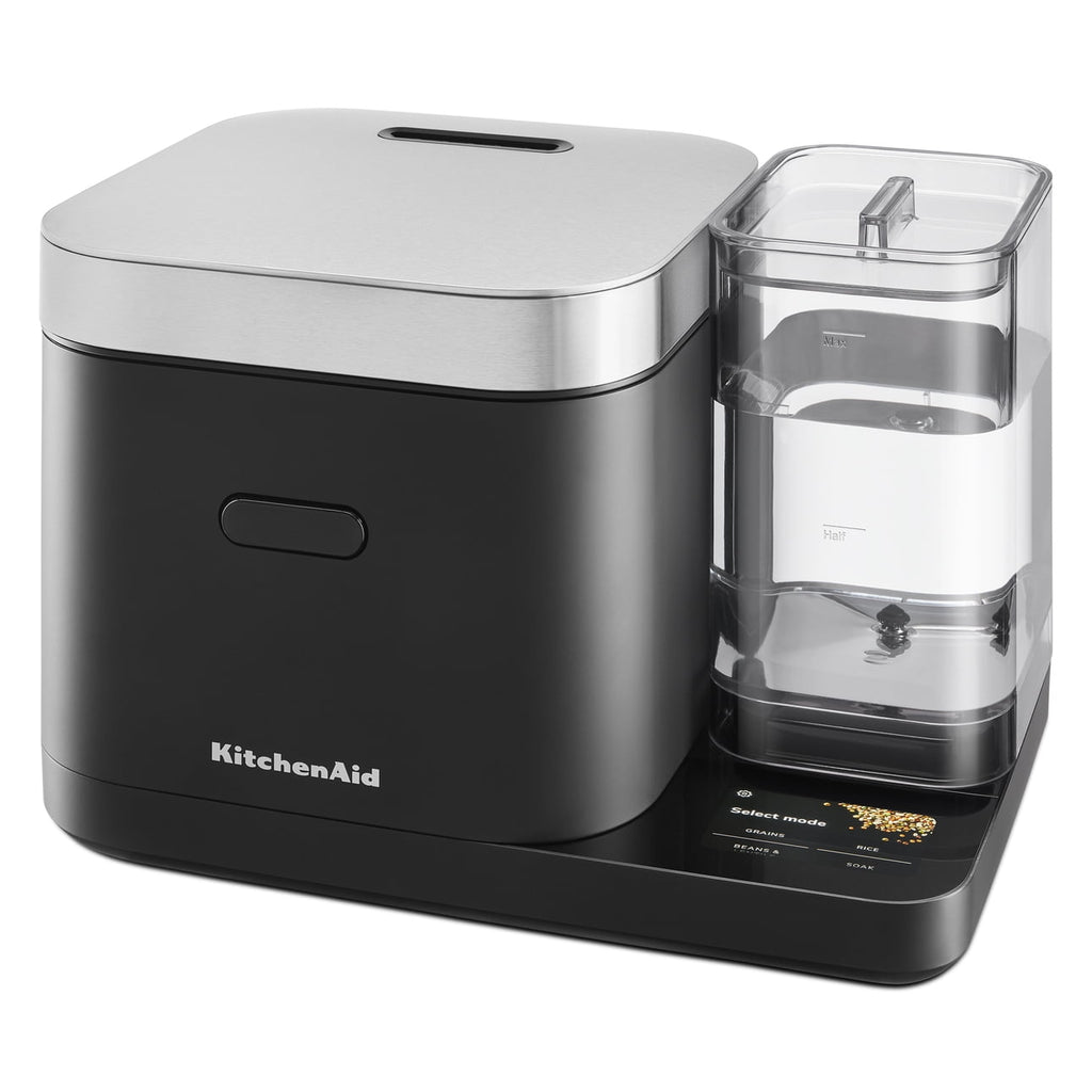 Grain and Rice Cooker 8 Cup with Automatically Sensing Integrated Scale + Water Tank, KGC3155BM