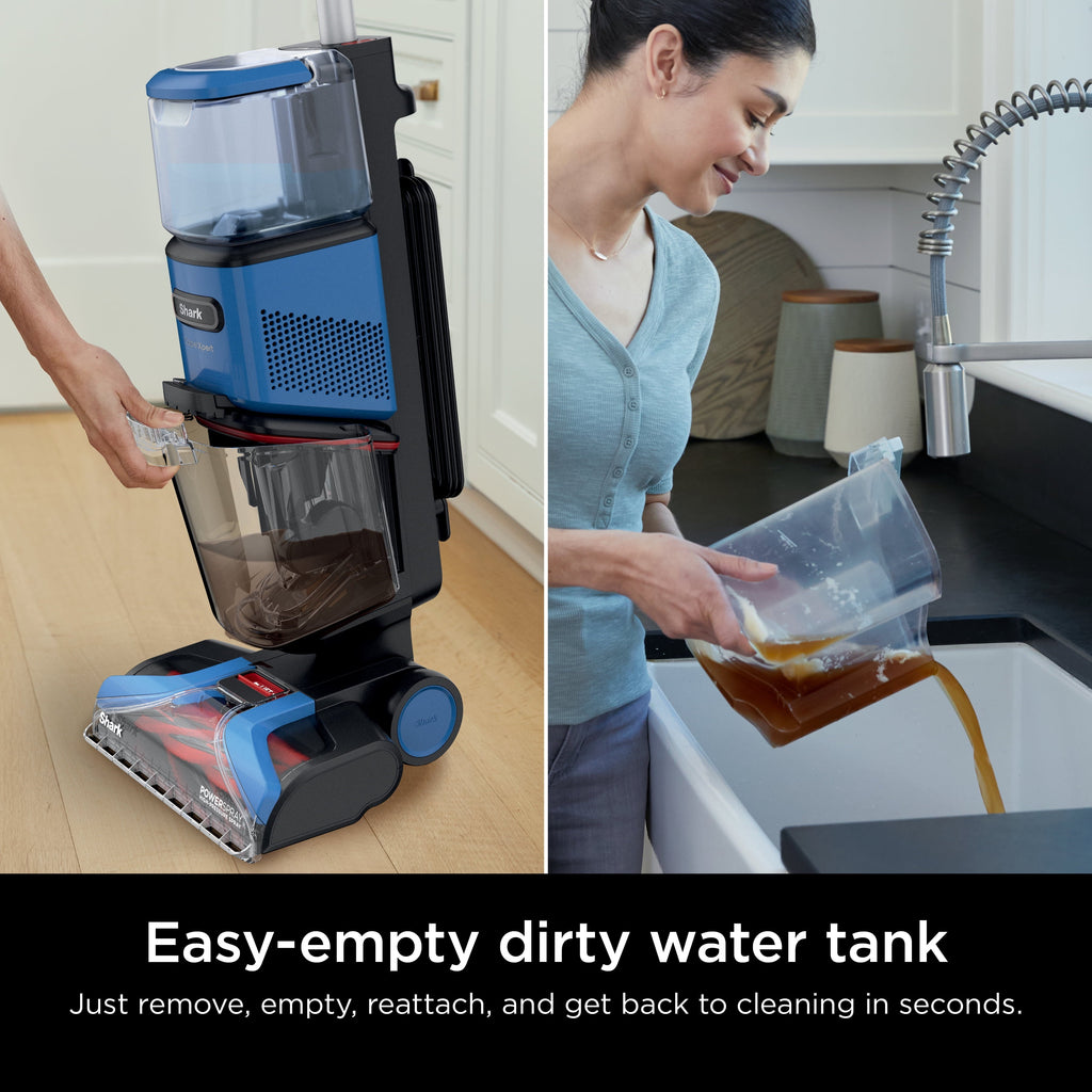 CarpetXpert Upright Carpet &amp; Area Rug Cleaner, Pet Friendly, Lightweight &amp; Powerful, Dirt &amp; Odor Removal, Carpet Shampooer, Cleaning Solution, EX120 Blue