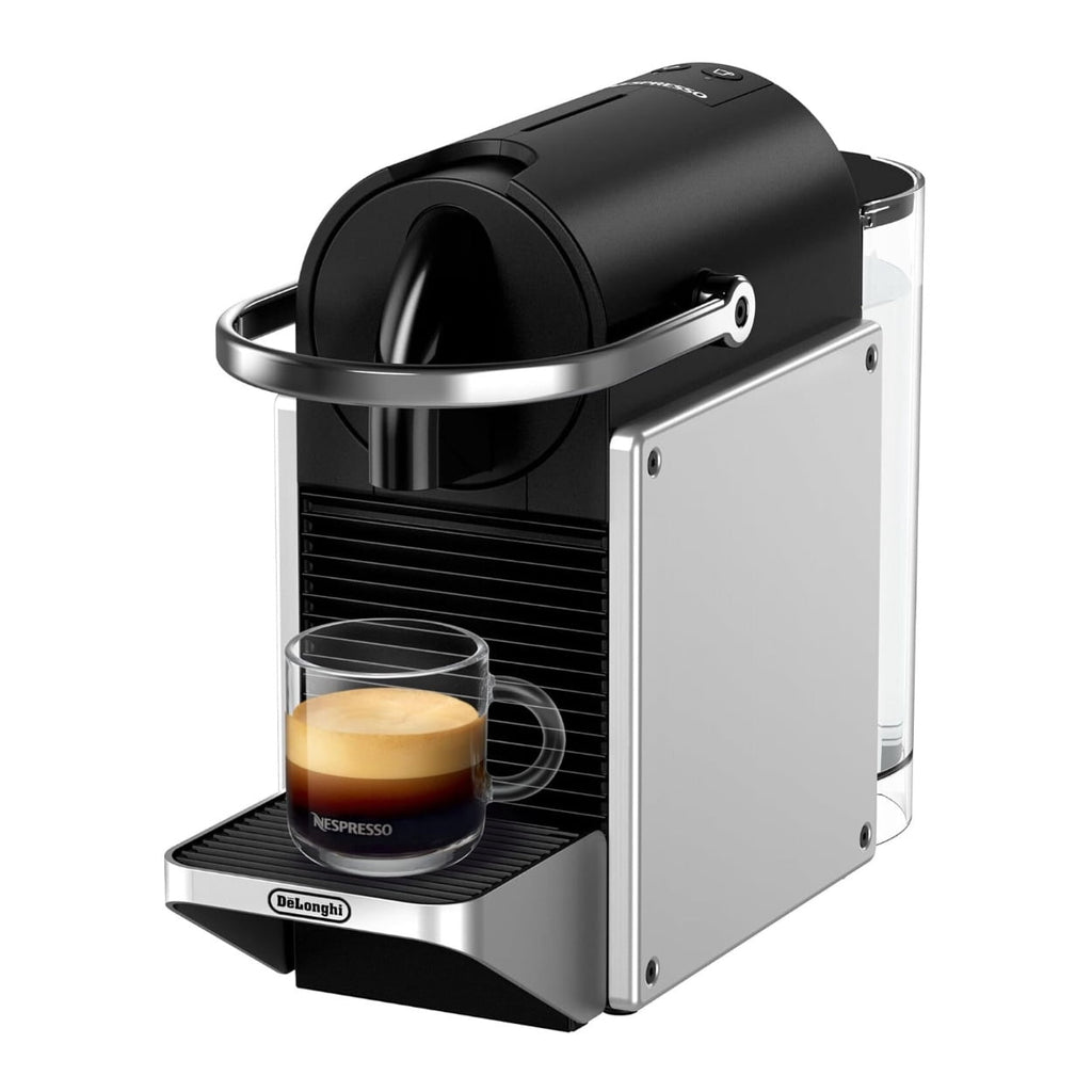 Pixie Fully Automatic Espresso Machine 1L 1260W with 19 Bar Pressure and Rapid Heat Up System (Silver)