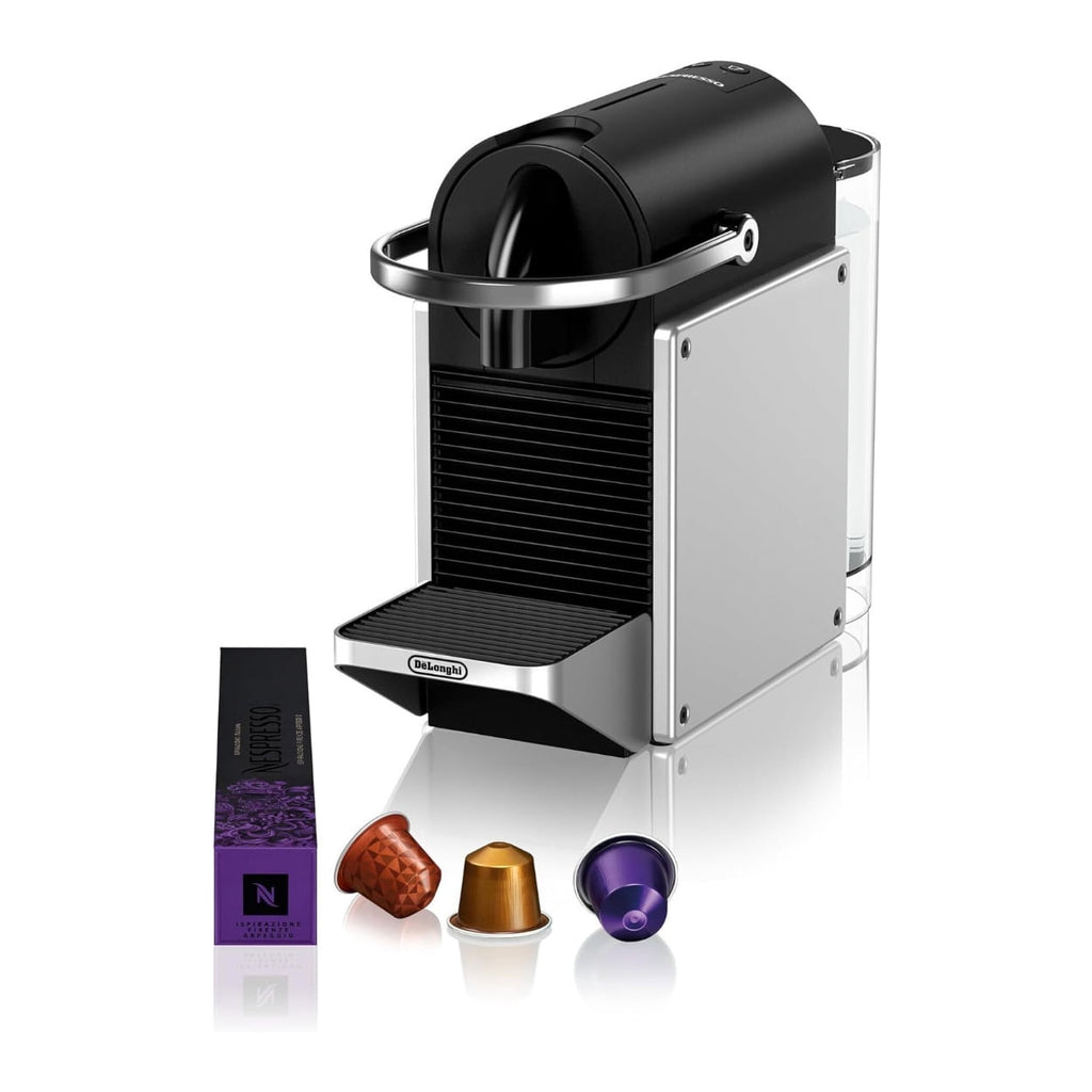Pixie Fully Automatic Espresso Machine 1L 1260W with 19 Bar Pressure and Rapid Heat Up System (Silver)