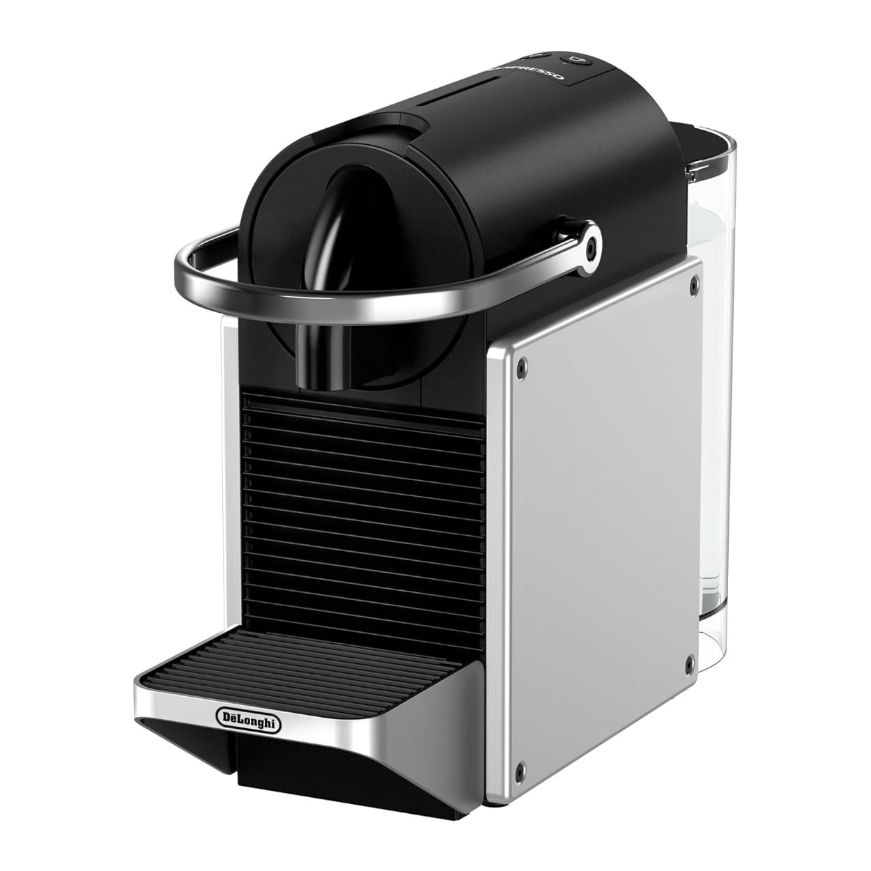 Pixie Fully Automatic Espresso Machine 1L 1260W with 19 Bar Pressure and Rapid Heat Up System (Silver)