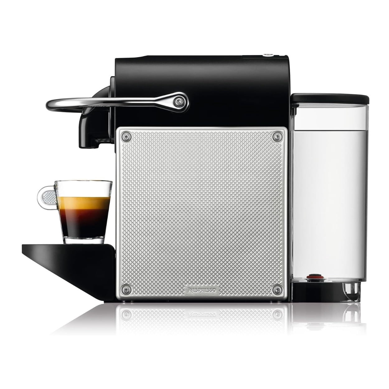 Pixie Fully Automatic Espresso Machine 1L 1260W with 19 Bar Pressure and Rapid Heat Up System (Silver)