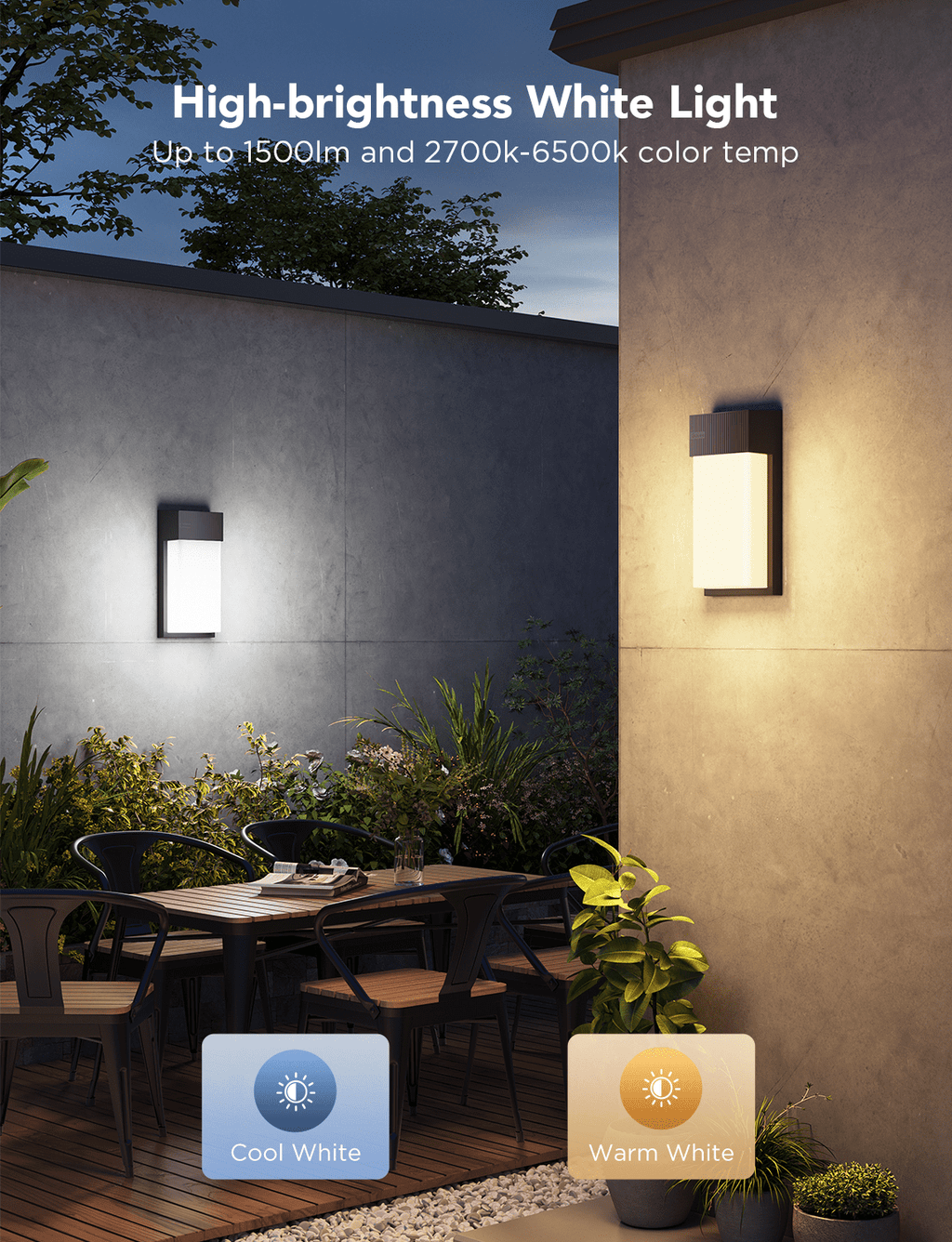 Outdoor Wall Light 2 pack