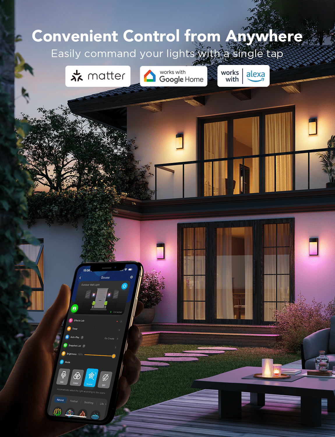 Outdoor Wall Light 2 pack