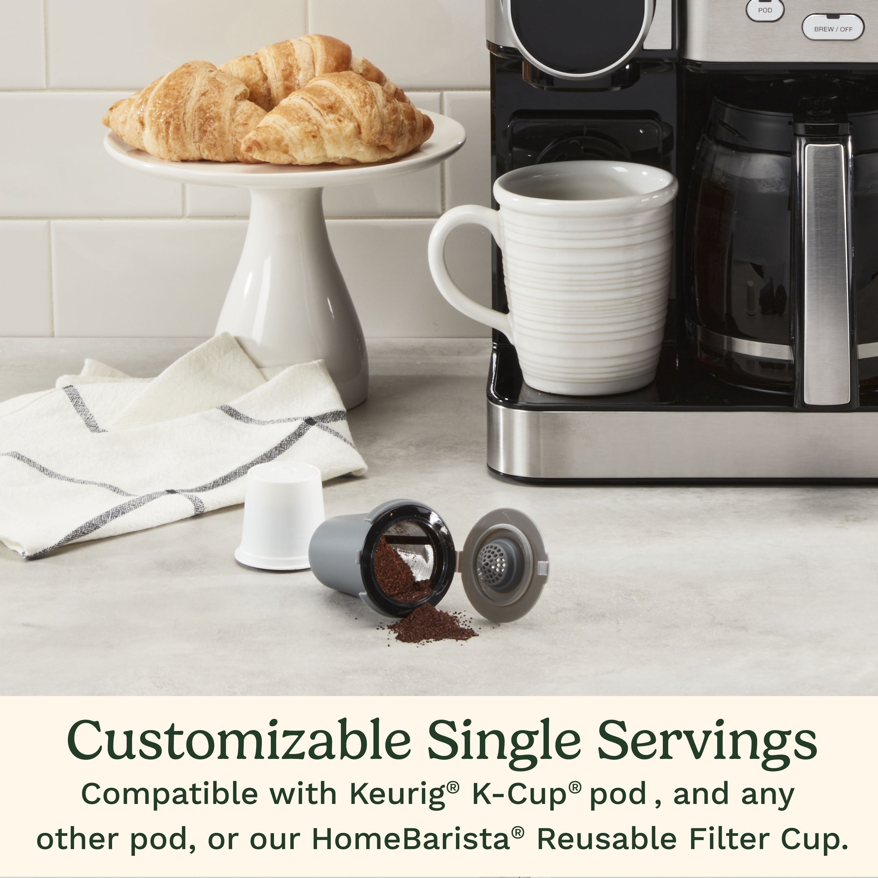 Coffee Center® 2-in-1 Coffeemaker
