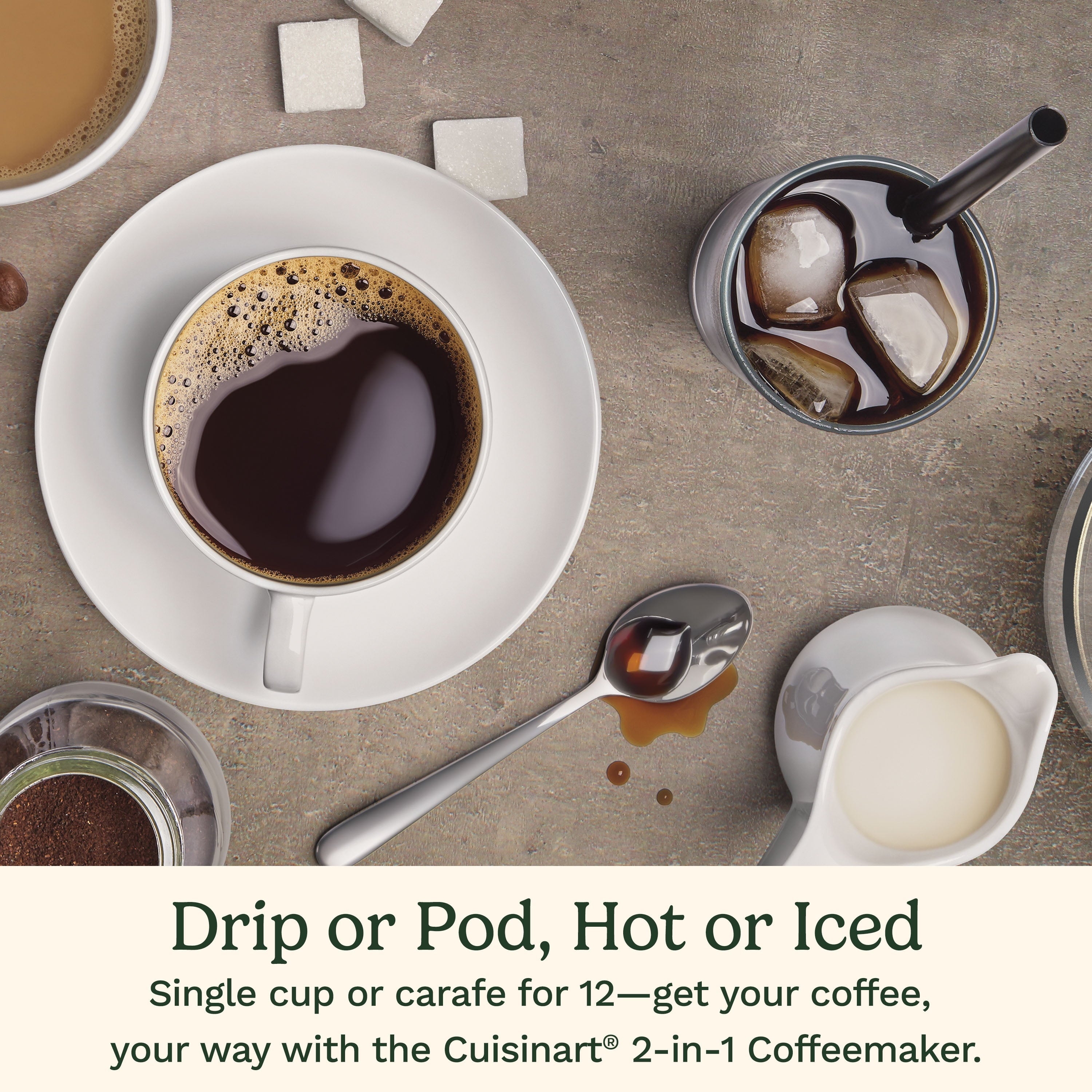 Coffee Center® 2-in-1 Coffeemaker