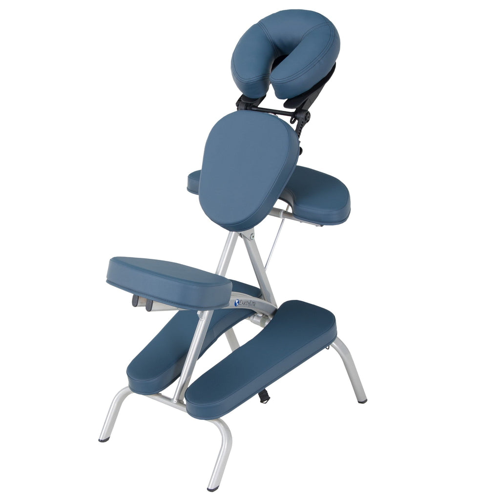 Vortex Portable Massage Chair Package - Portable, Compact, Strong and Lightweight (15lb) incl. Carry Case, Sternum Pad &amp; Strap
