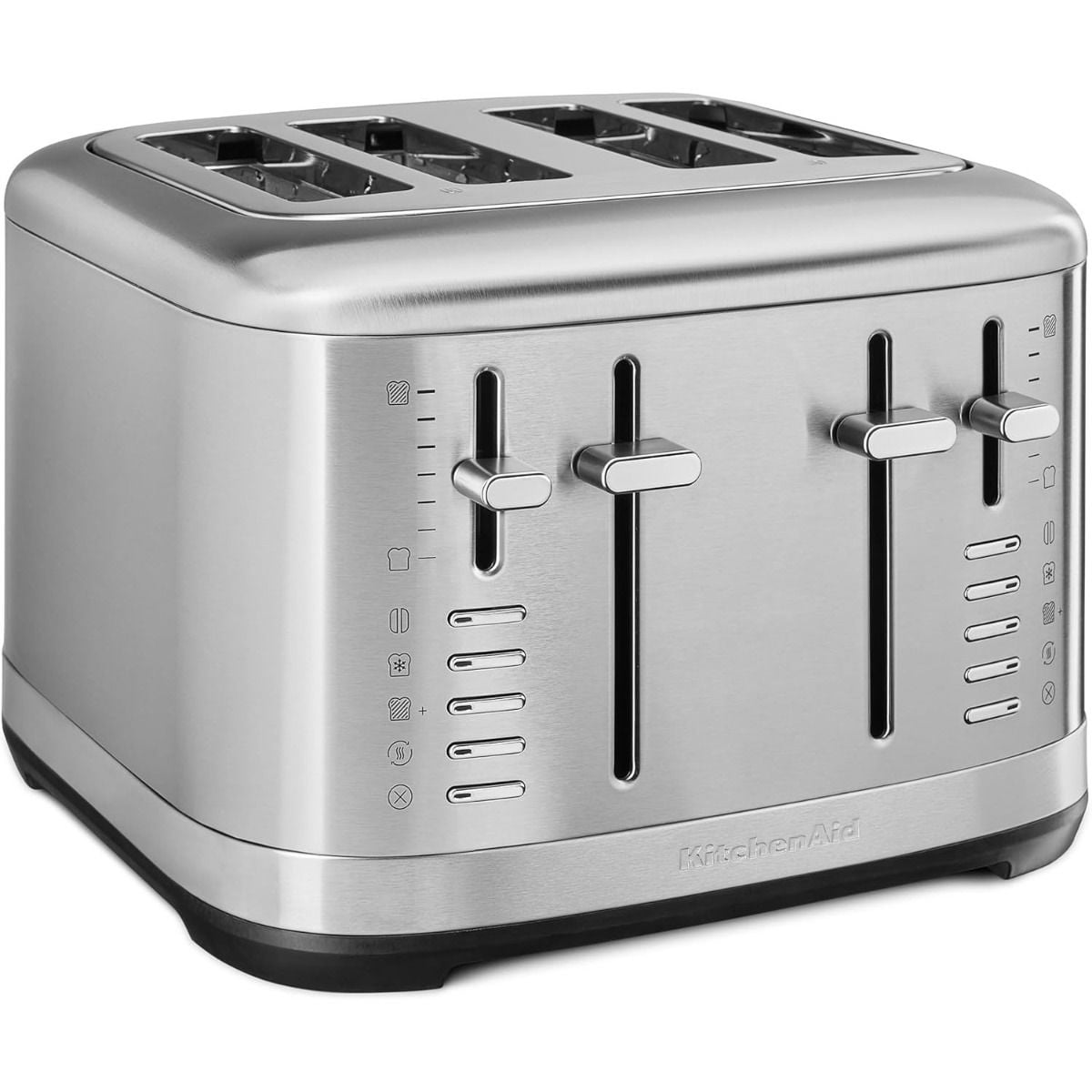 4 Slice Metal Toaster | Brushed Stainless Steel