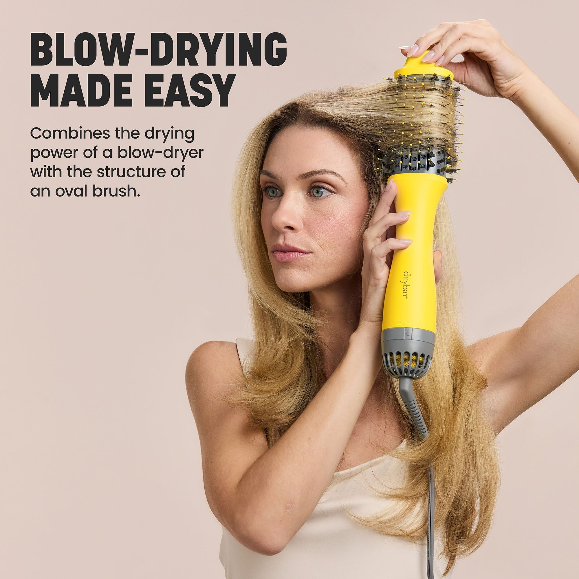The Double Shot Oval Blow-Dryer Hair Brush