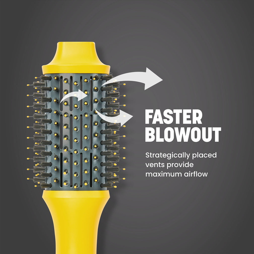 The Double Shot Oval Blow-Dryer Hair Brush